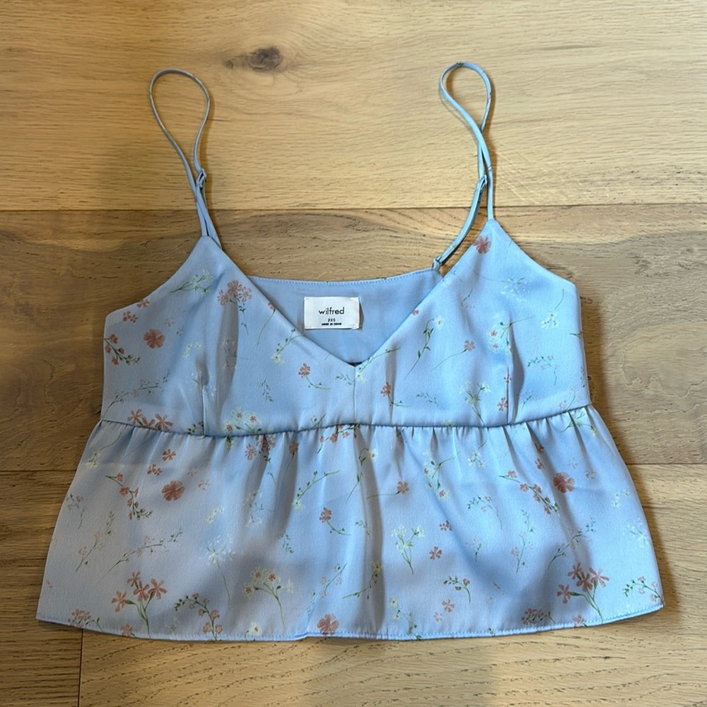 Aritzia Wilfred Lover Satin Camisole